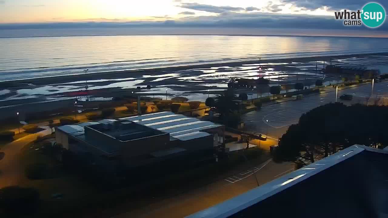 La camera en vivo de la playa de Bibione – Italia