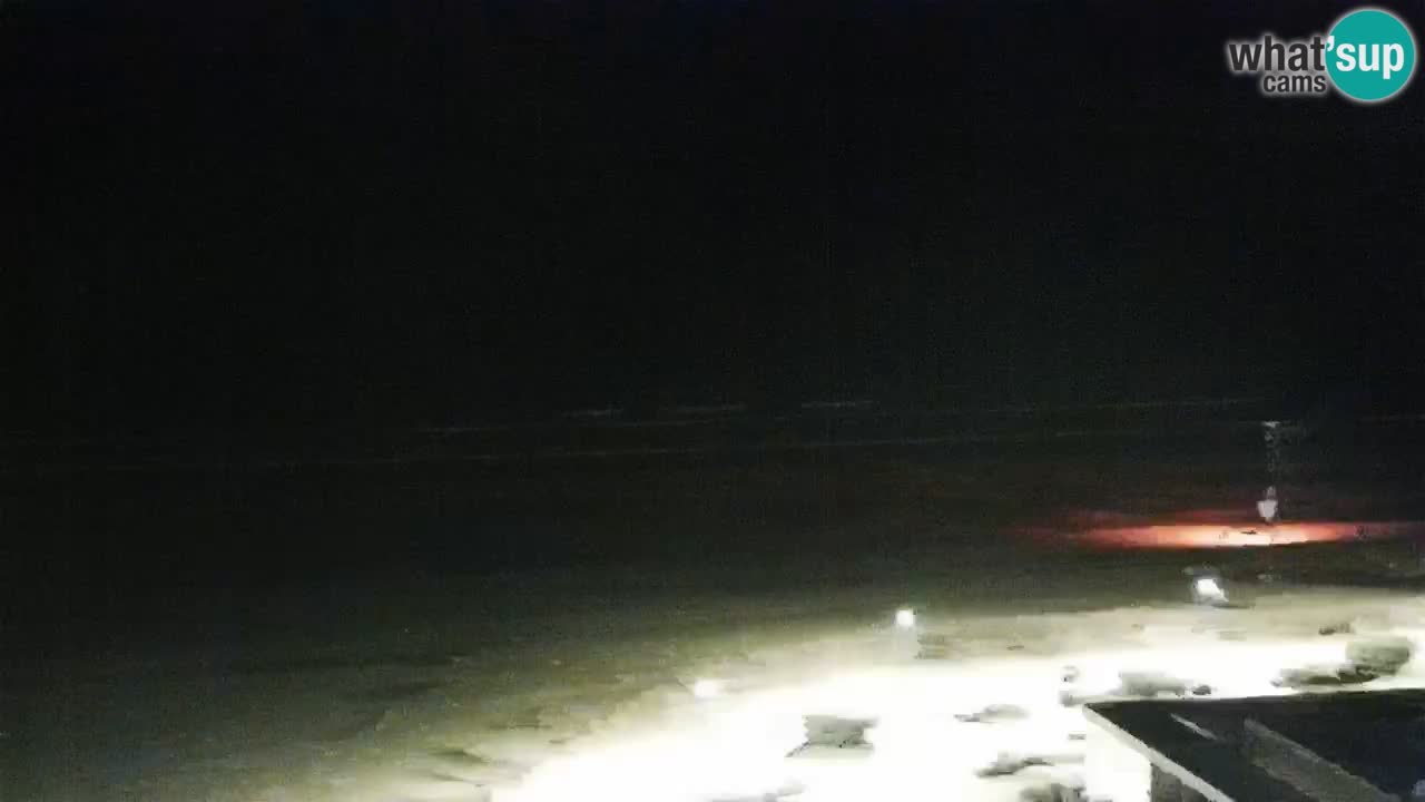 The beach of Bibione webcam – Italy