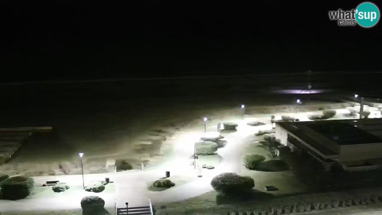 The beach of Bibione webcam – Italy