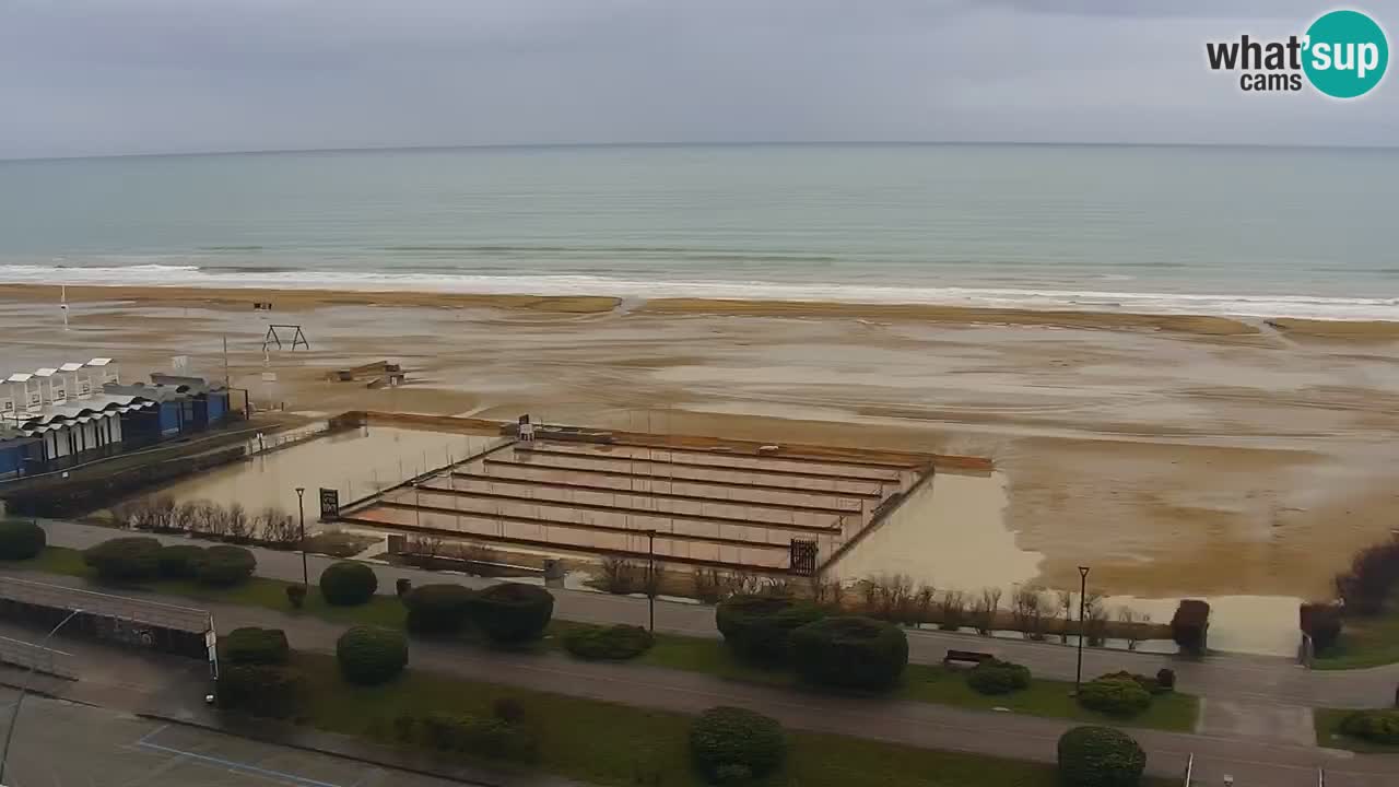 Webcam La plage de Bibione – Italie