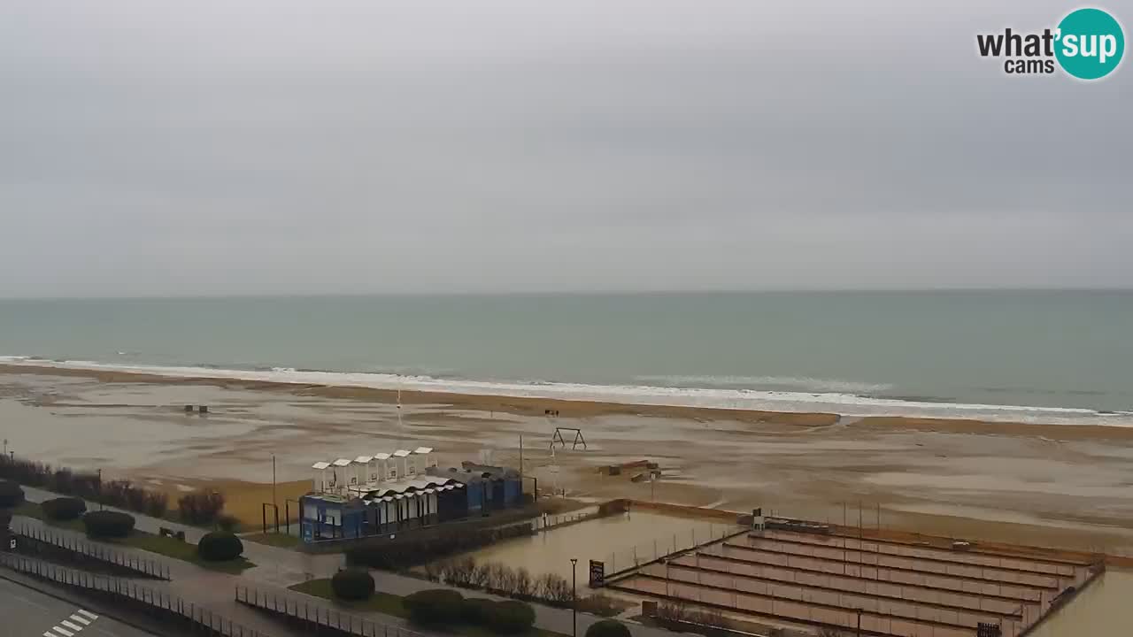 Plaža Bibione Spletna kamera – Italija