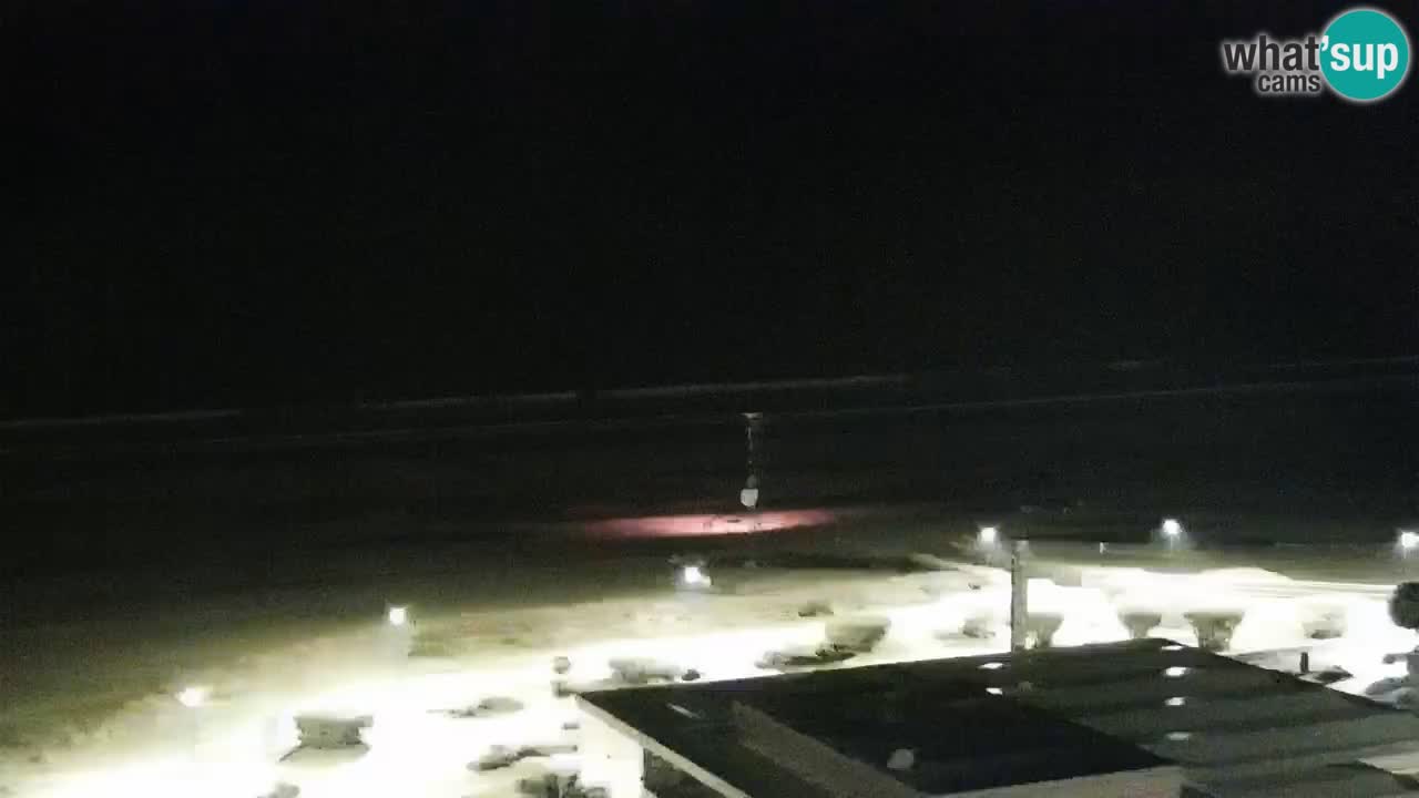 La camera en vivo de la playa de Bibione – Italia