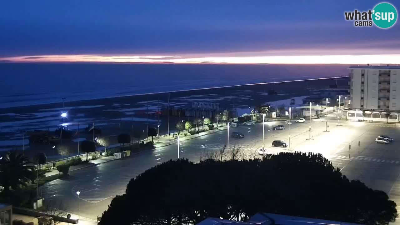 La camera en vivo de la playa de Bibione – Italia
