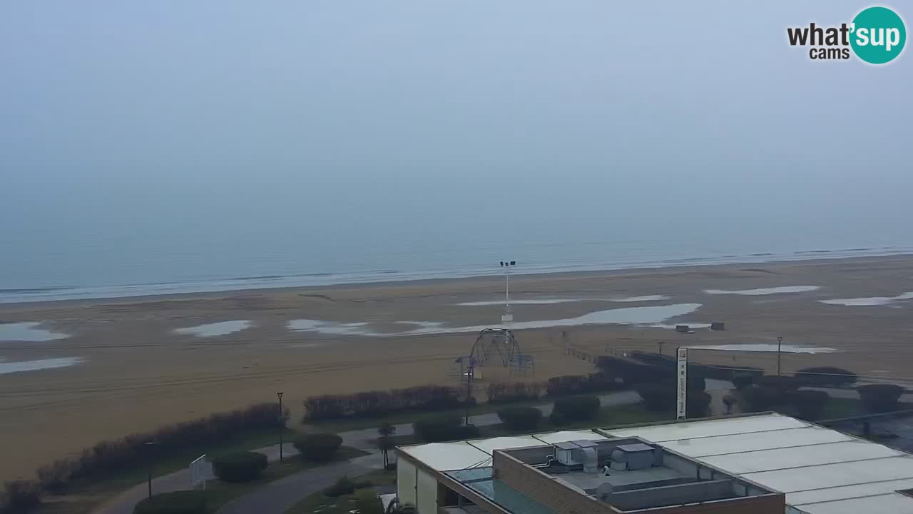 La camera en vivo de la playa de Bibione – Italia