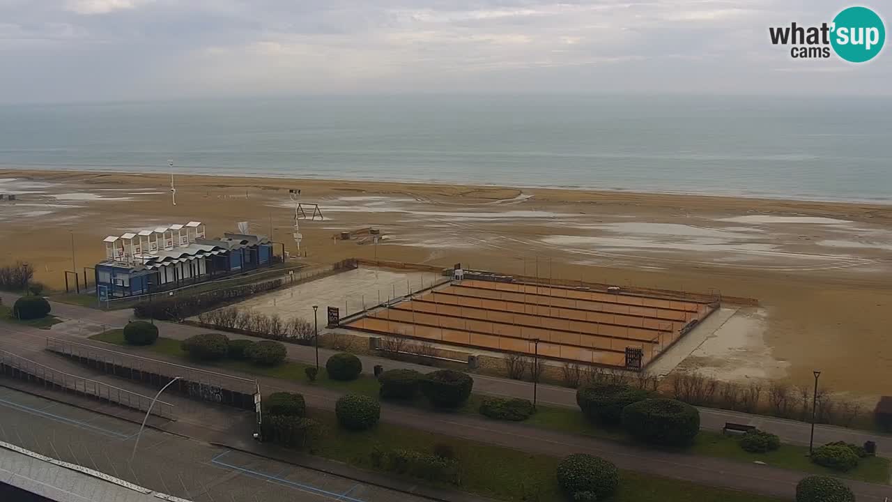 Plaža Bibione Spletna kamera – Italija
