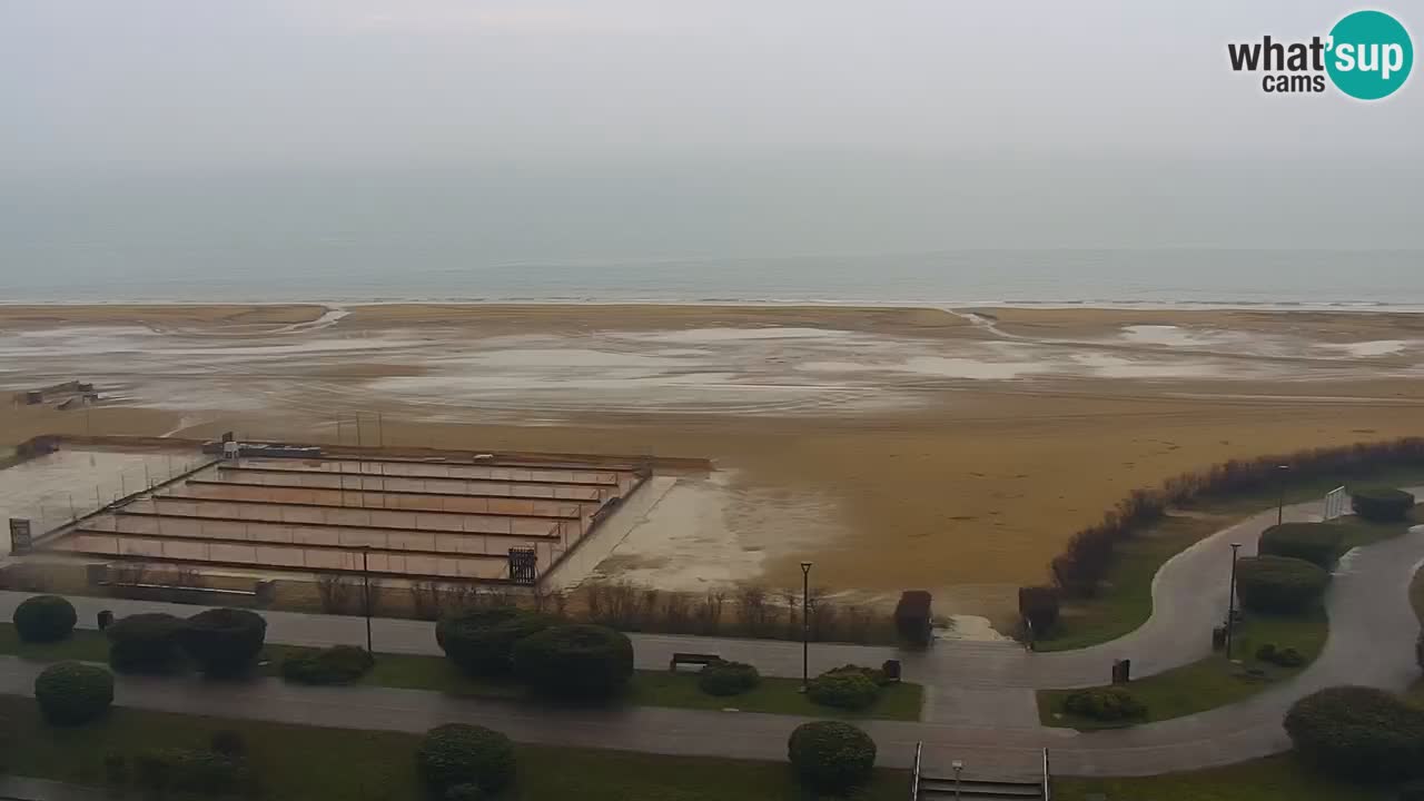 La camera en vivo de la playa de Bibione – Italia