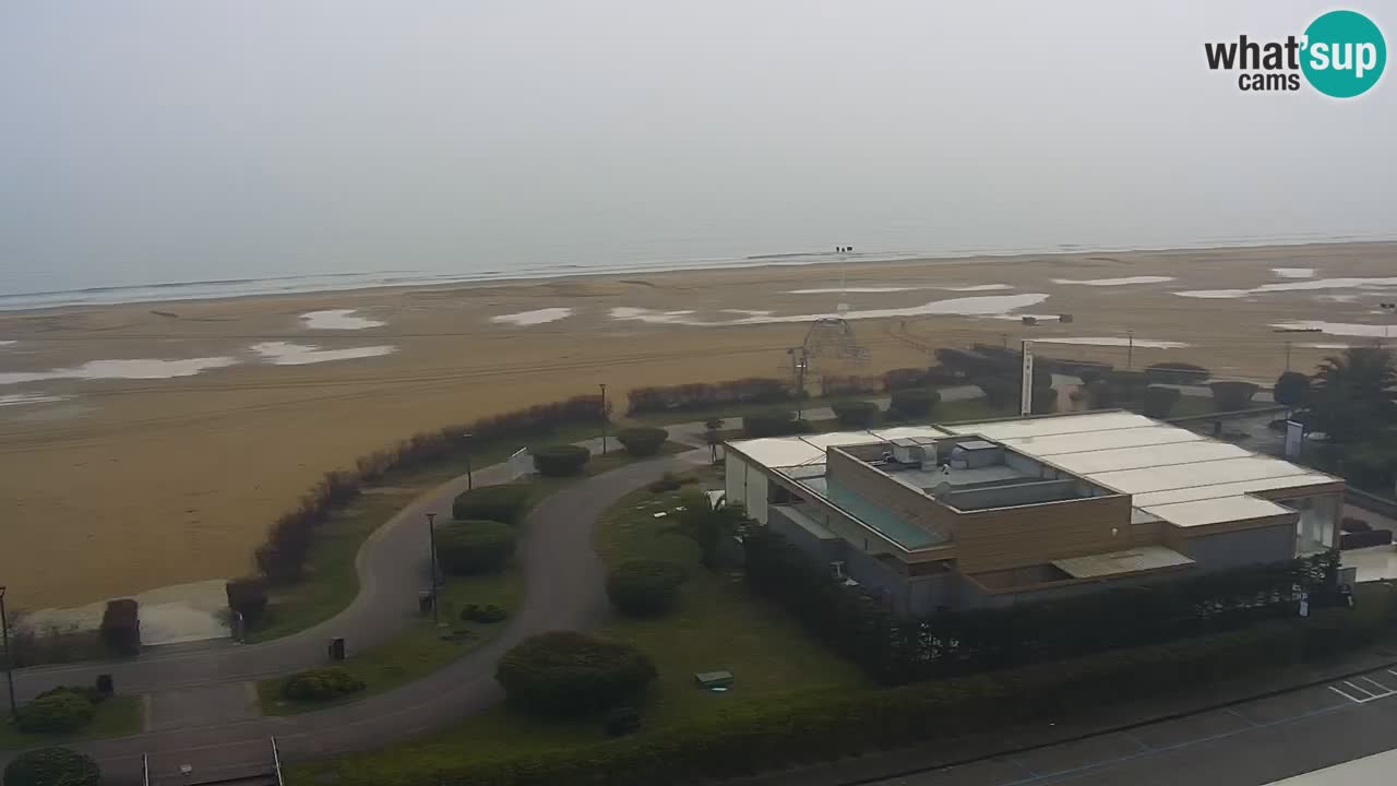 The beach of Bibione webcam – Italy