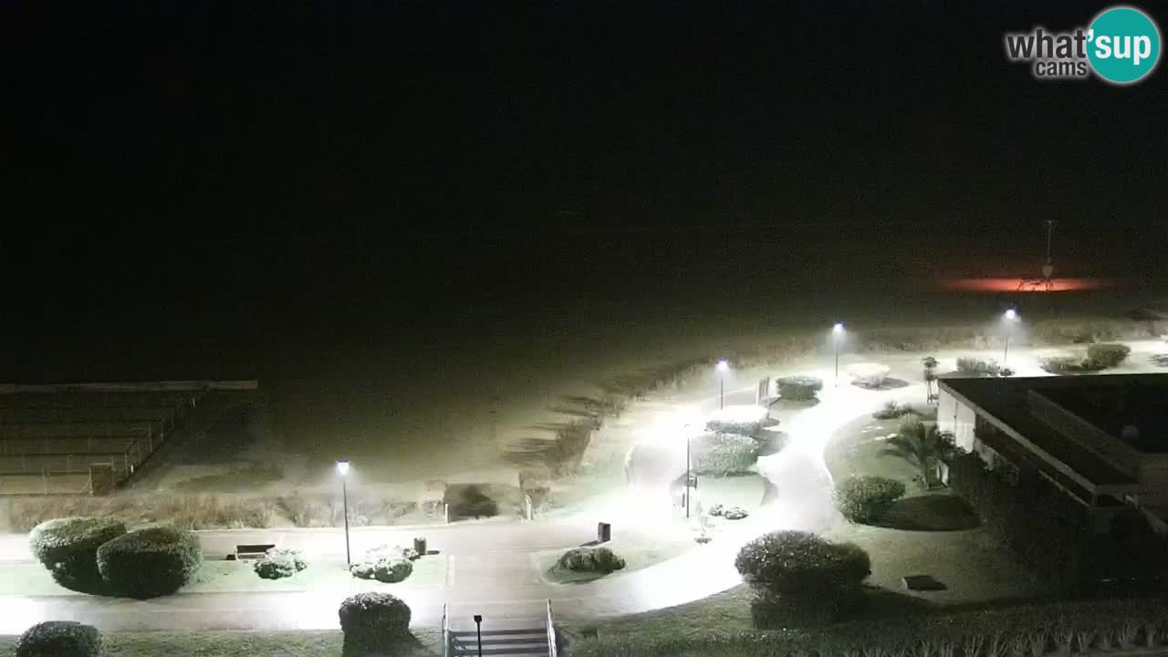 La camera en vivo de la playa de Bibione – Italia