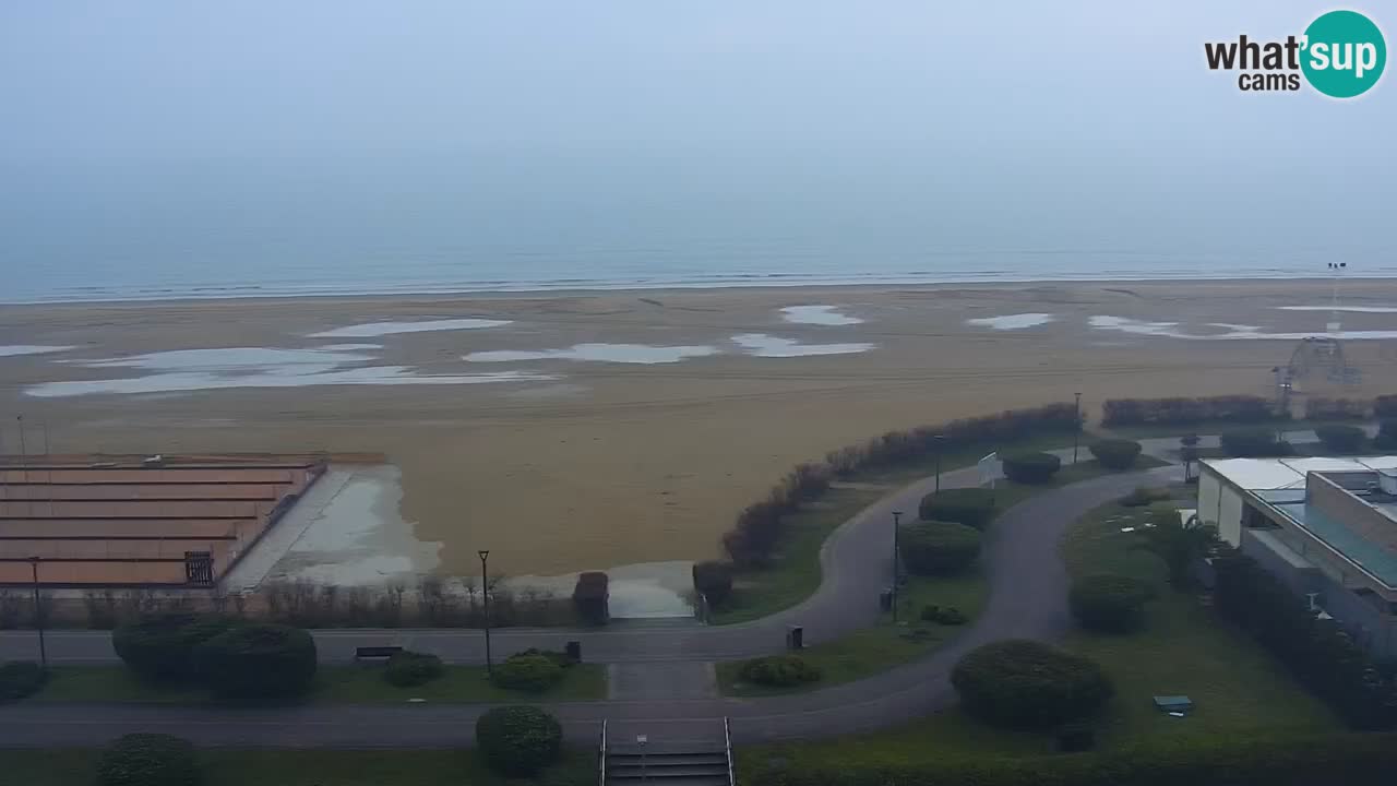La camera en vivo de la playa de Bibione – Italia