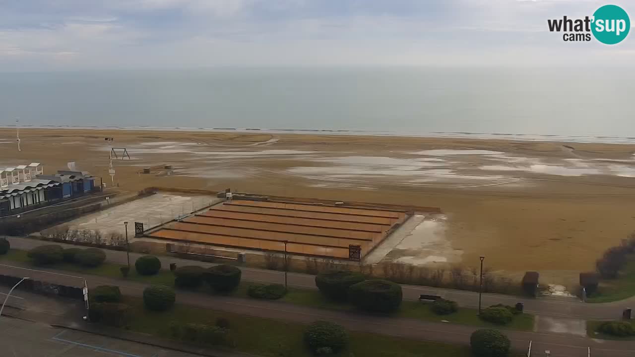 Plaža Bibione Spletna kamera – Italija