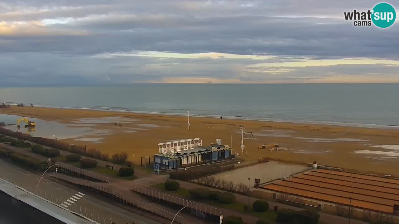 Plaža Bibione Spletna kamera – Italija