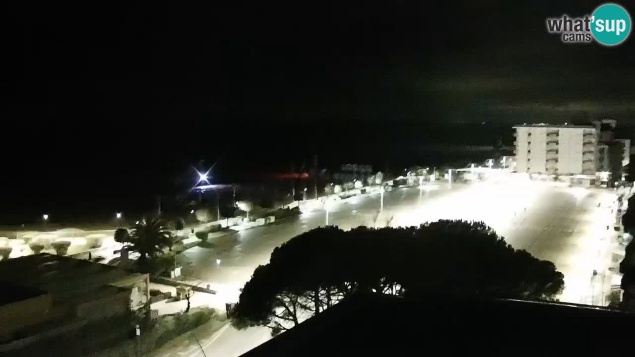 La camera en vivo de la playa de Bibione – Italia