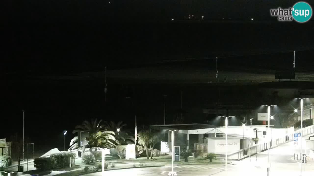 La camera en vivo de la playa de Bibione – Italia