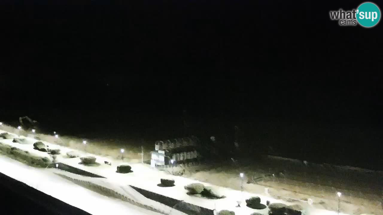 La camera en vivo de la playa de Bibione – Italia