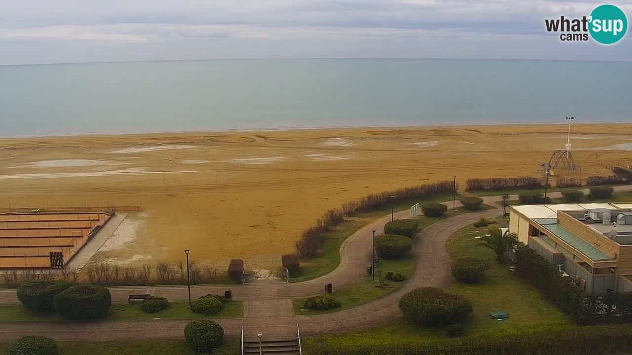 Plaža Bibione Spletna kamera – Italija