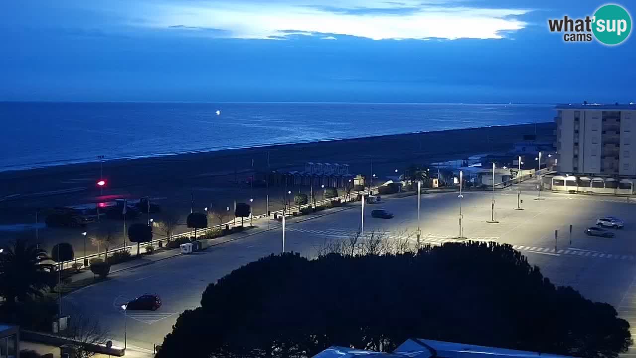 La camera en vivo de la playa de Bibione – Italia