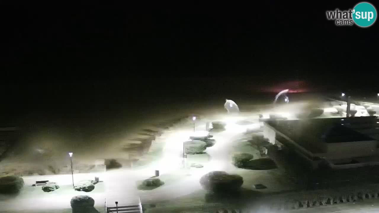 La camera en vivo de la playa de Bibione – Italia