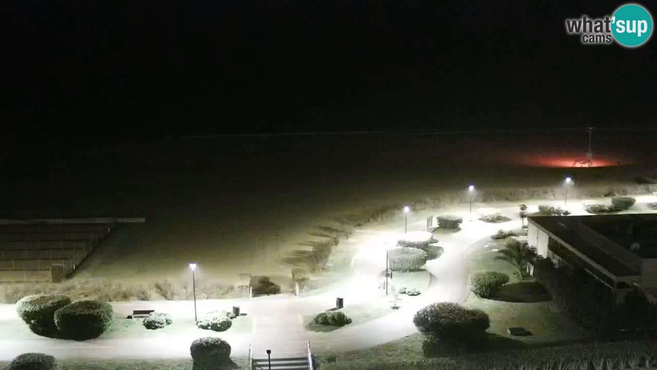 La camera en vivo de la playa de Bibione – Italia