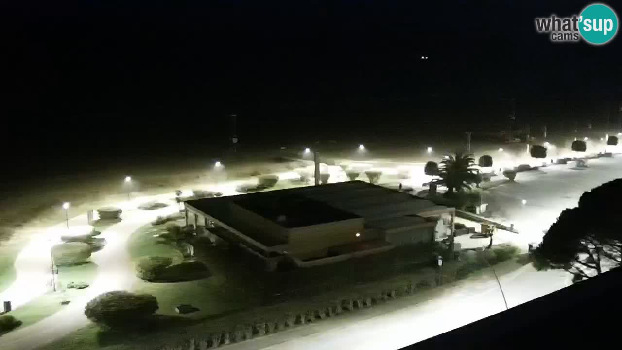 Plaža Bibione Spletna kamera – Italija