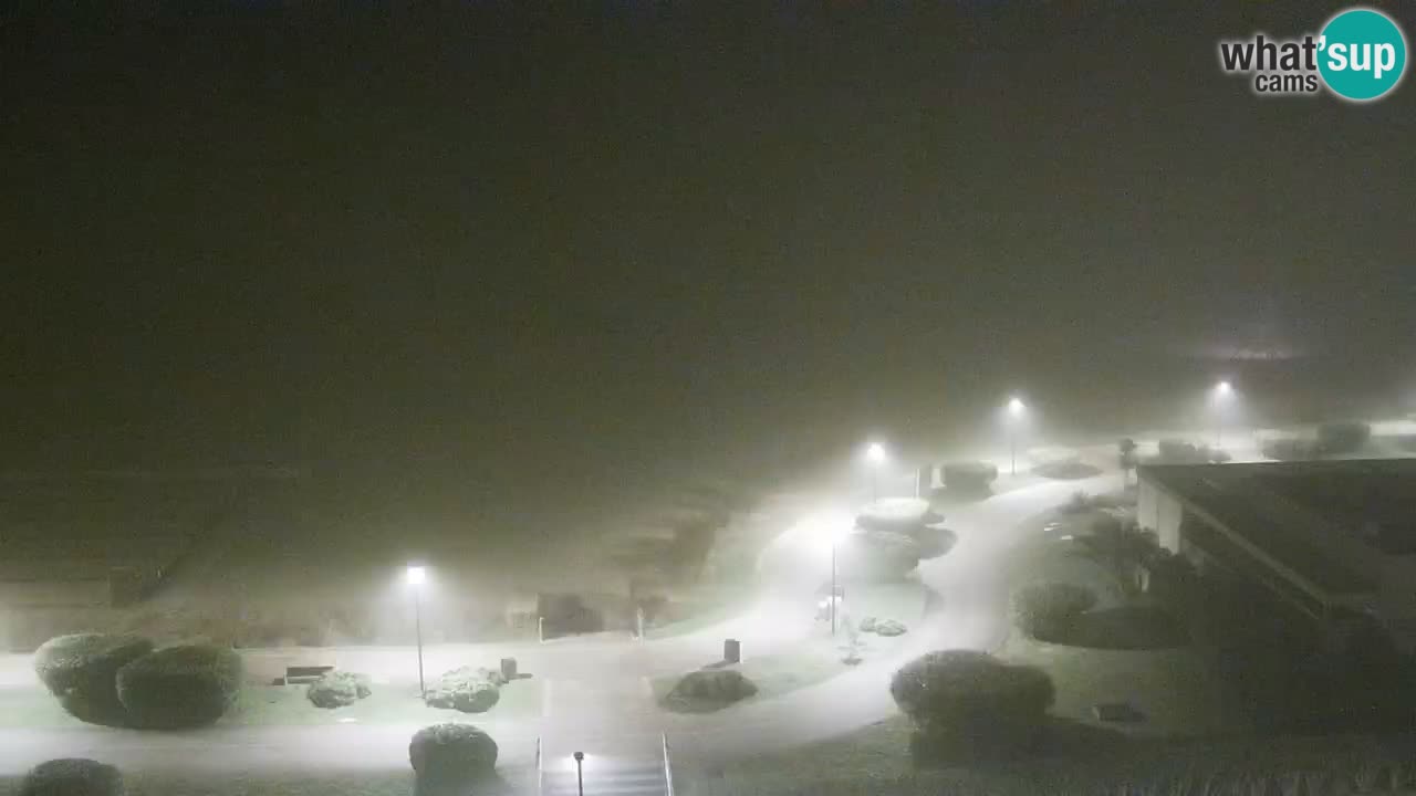 La spiaggia di Bibione webcam live e piazzale Zenit