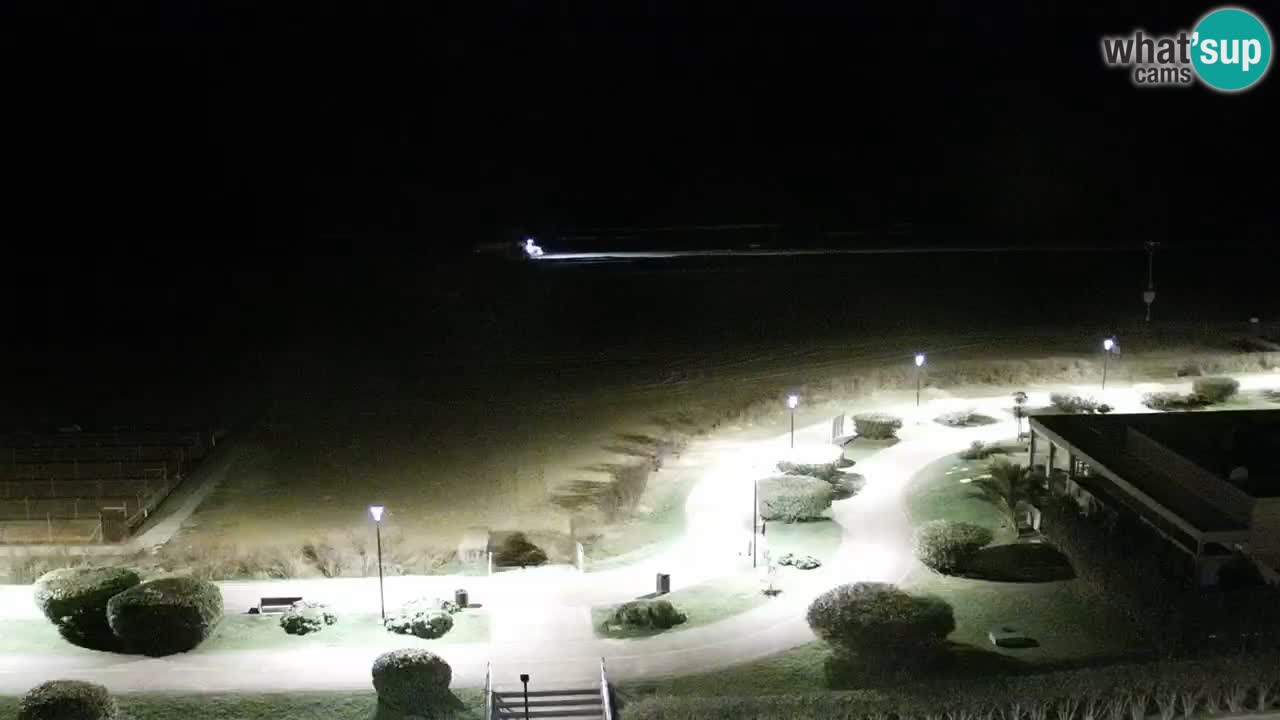 La camera en vivo de la playa de Bibione – Italia