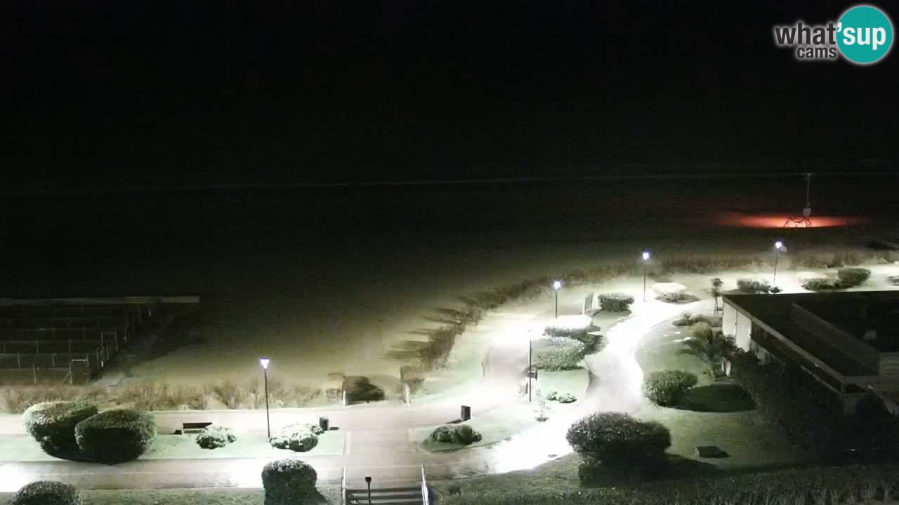 La camera en vivo de la playa de Bibione – Italia