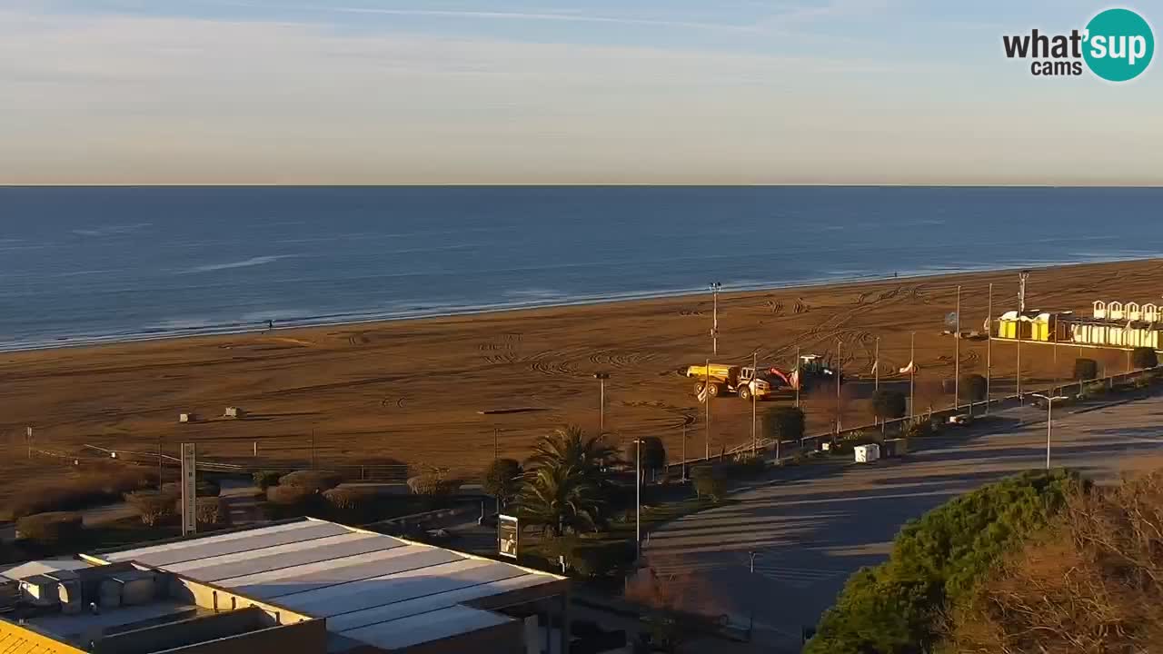 La camera en vivo de la playa de Bibione – Italia