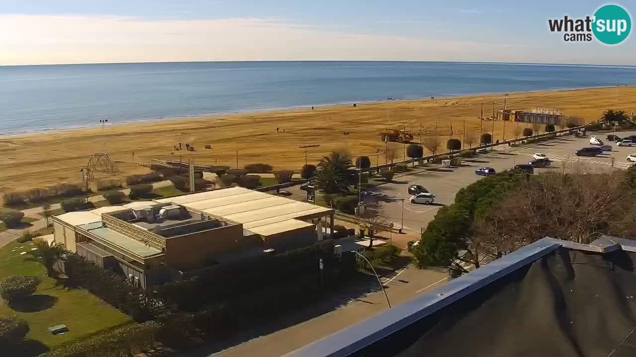 La camera en vivo de la playa de Bibione – Italia