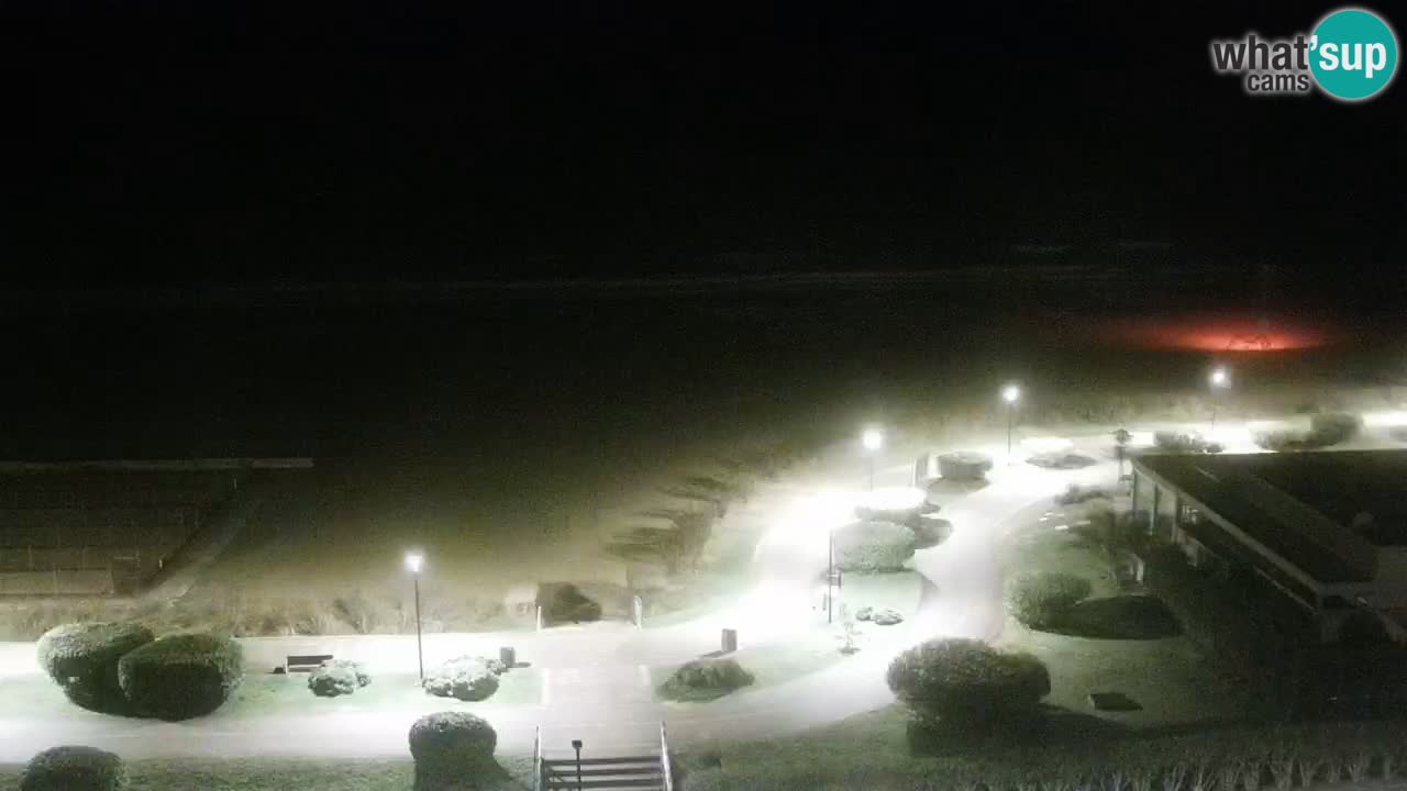 La camera en vivo de la playa de Bibione – Italia