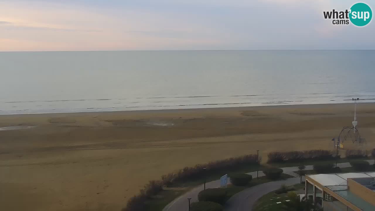 La camera en vivo de la playa de Bibione – Italia