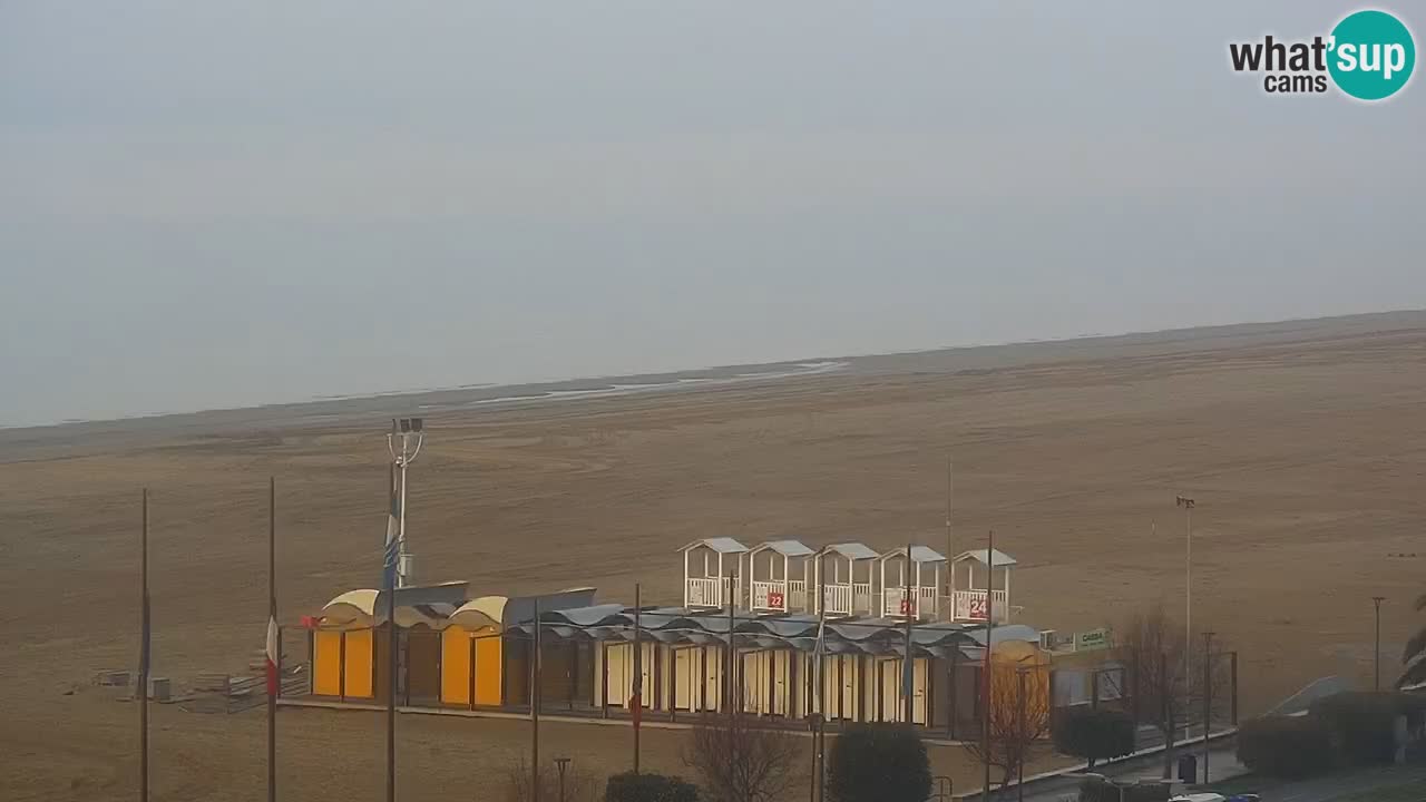 Der Strand von Bibione Webcam – Italien