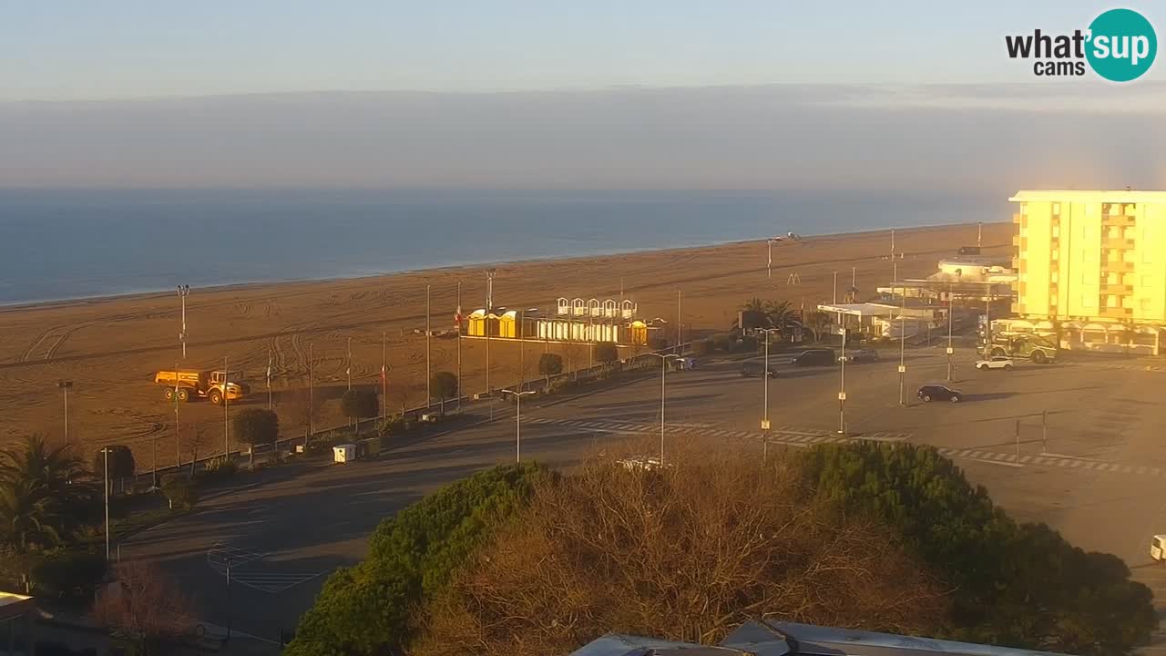 La camera en vivo de la playa de Bibione – Italia