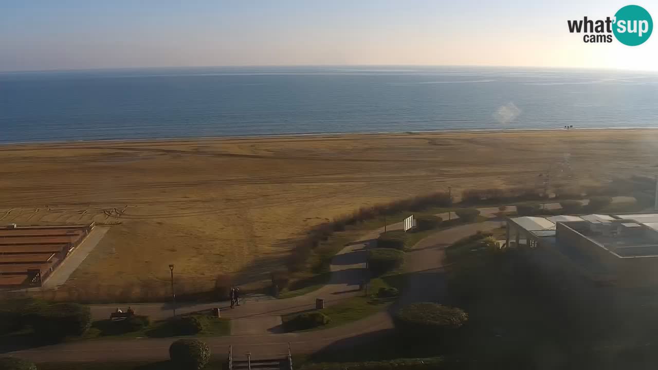 La camera en vivo de la playa de Bibione – Italia