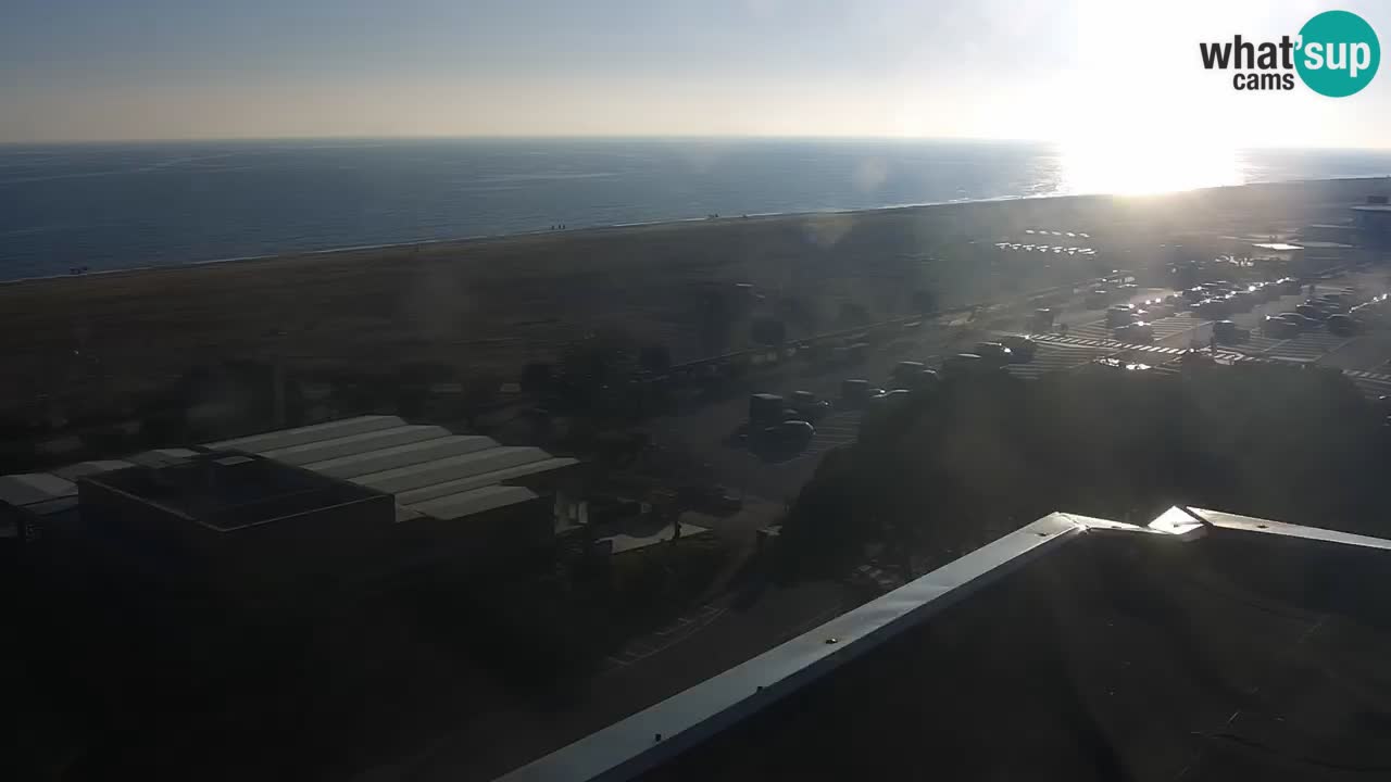 La camera en vivo de la playa de Bibione – Italia