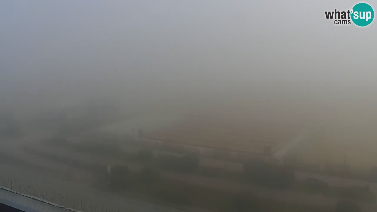 The beach of Bibione webcam – Italy