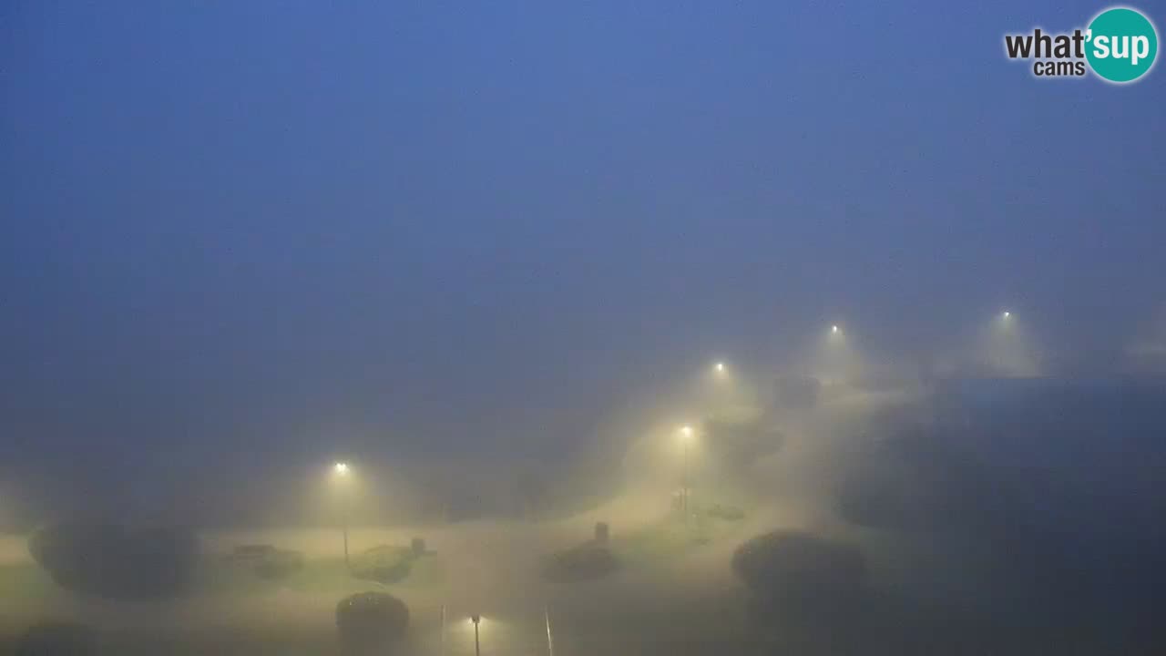 La spiaggia di Bibione webcam live e piazzale Zenit