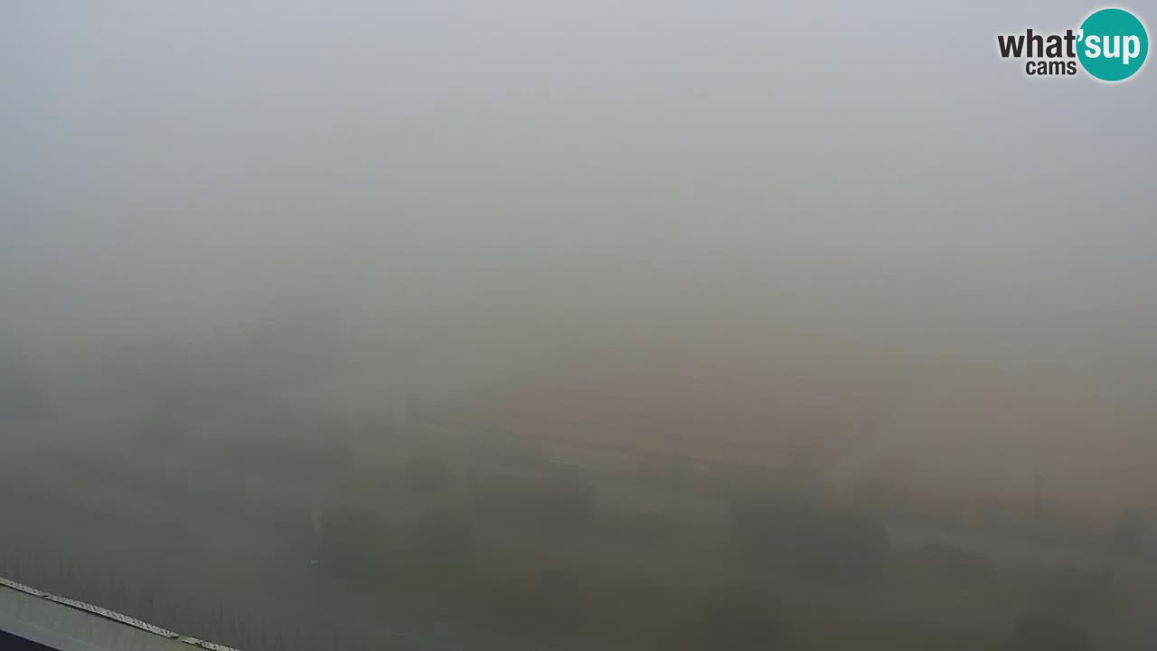 The beach of Bibione webcam – Italy