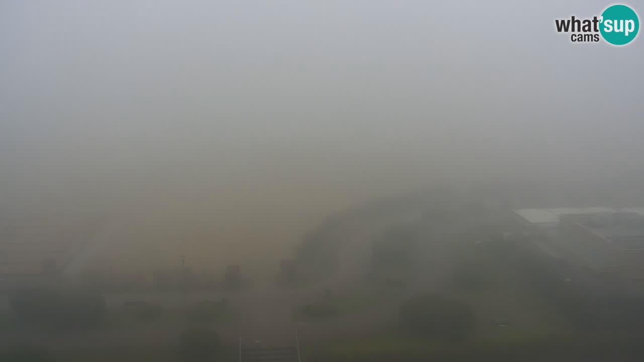 La spiaggia di Bibione webcam live e piazzale Zenit