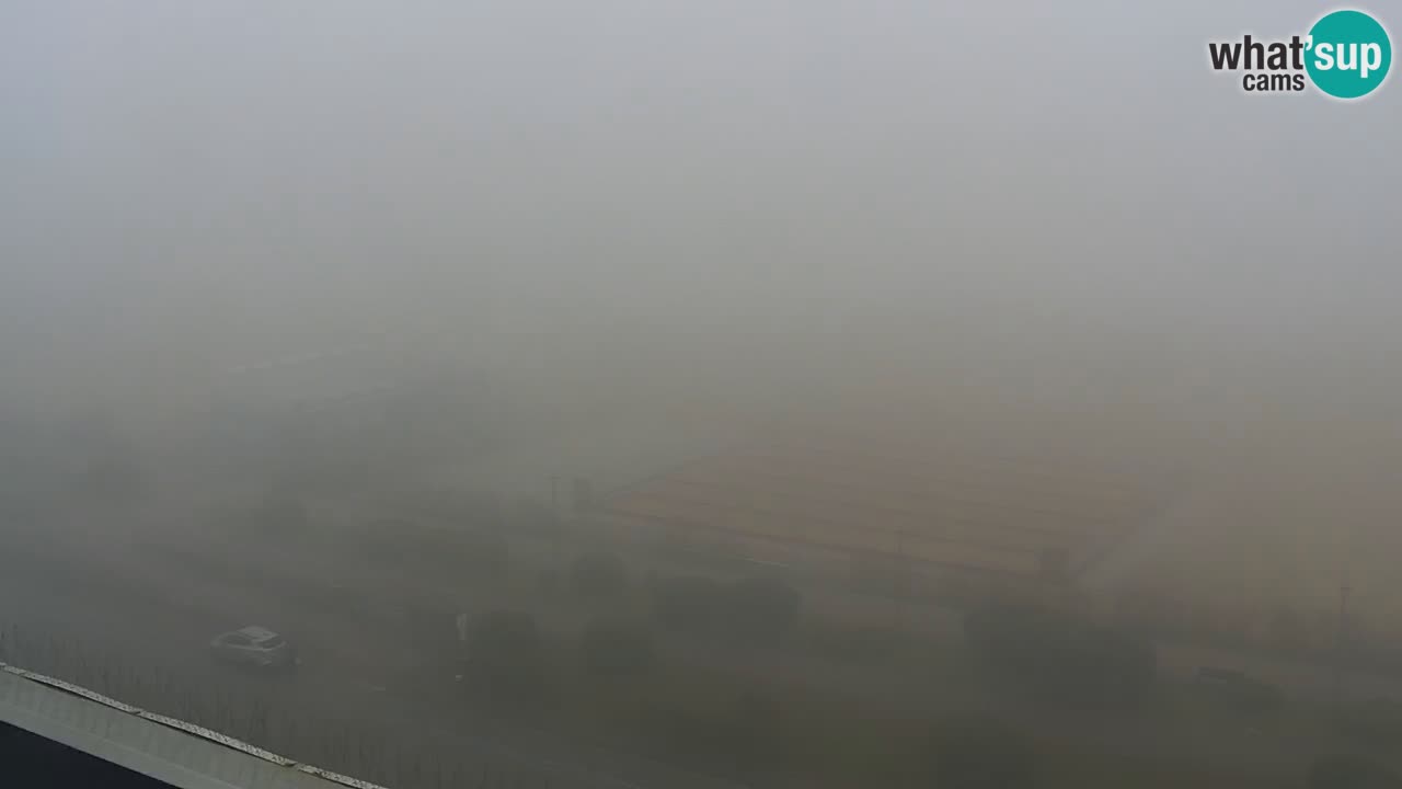 La spiaggia di Bibione webcam live e piazzale Zenit