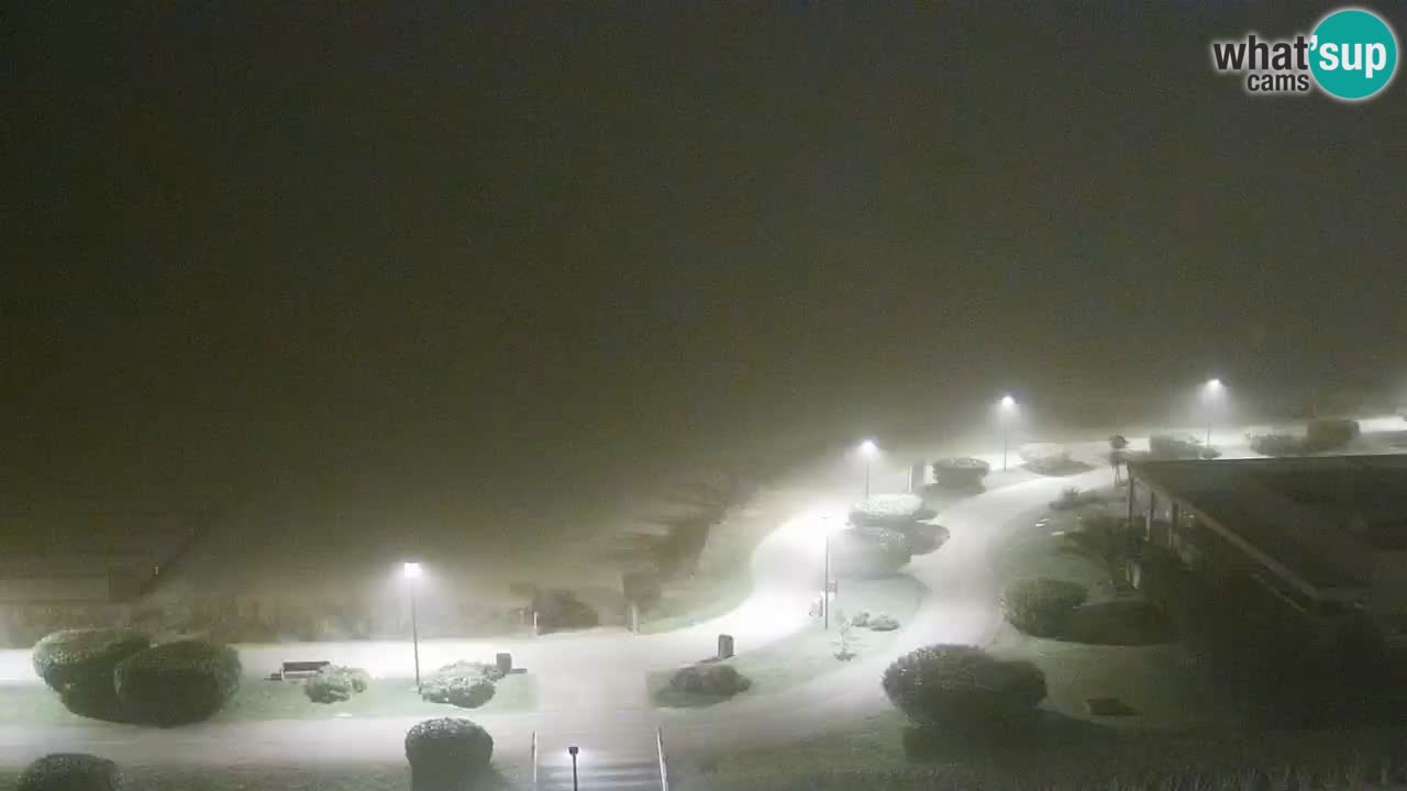 The beach of Bibione webcam – Italy