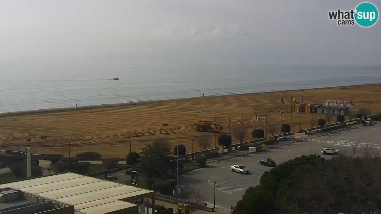 La camera en vivo de la playa de Bibione – Italia