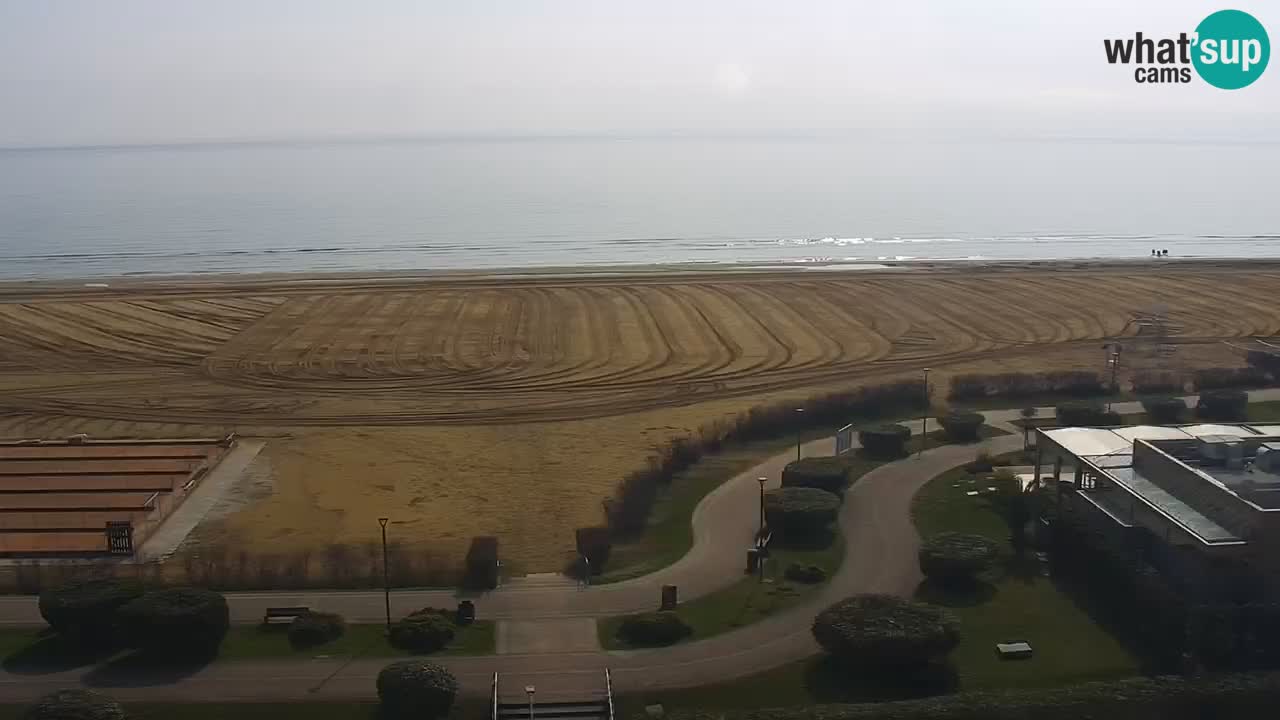 La camera en vivo de la playa de Bibione – Italia