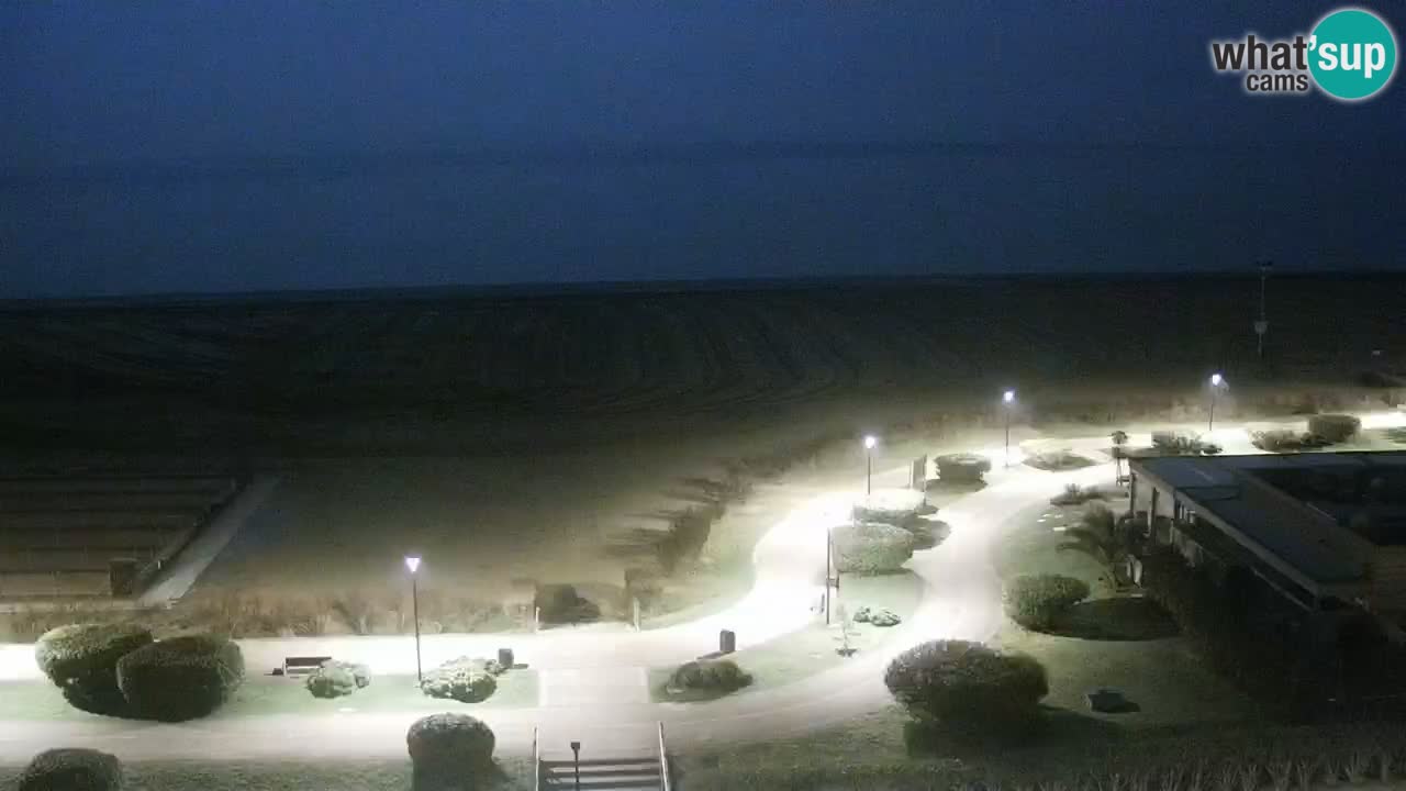 La camera en vivo de la playa de Bibione – Italia