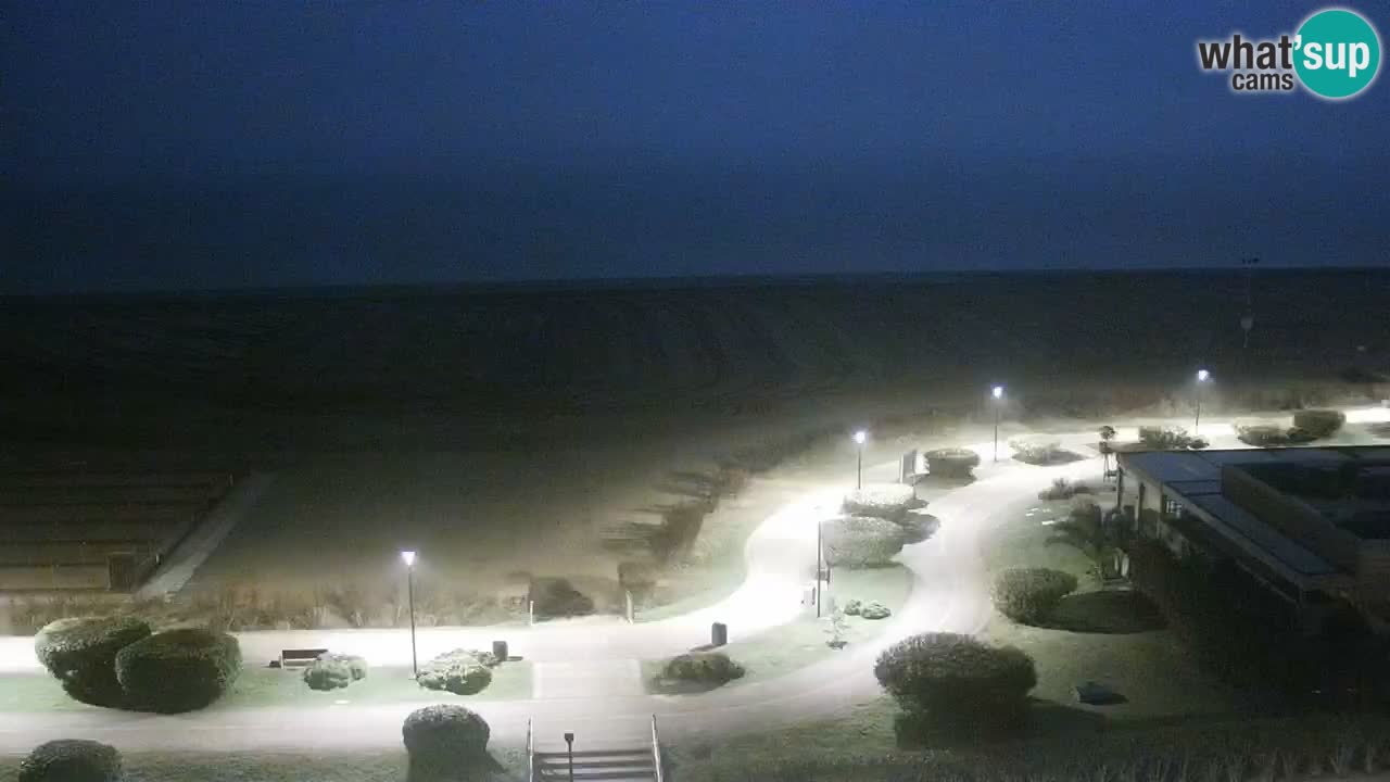 La camera en vivo de la playa de Bibione – Italia