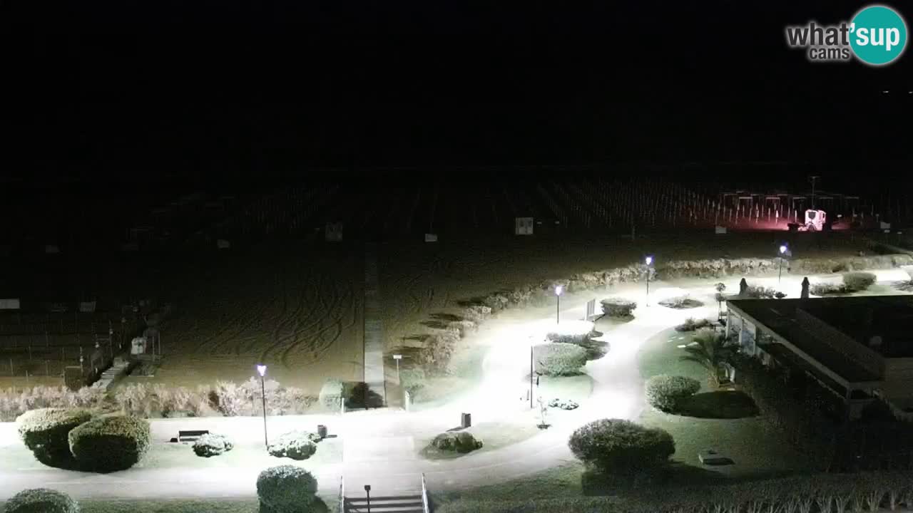 Der Strand von Bibione Webcam – Italien