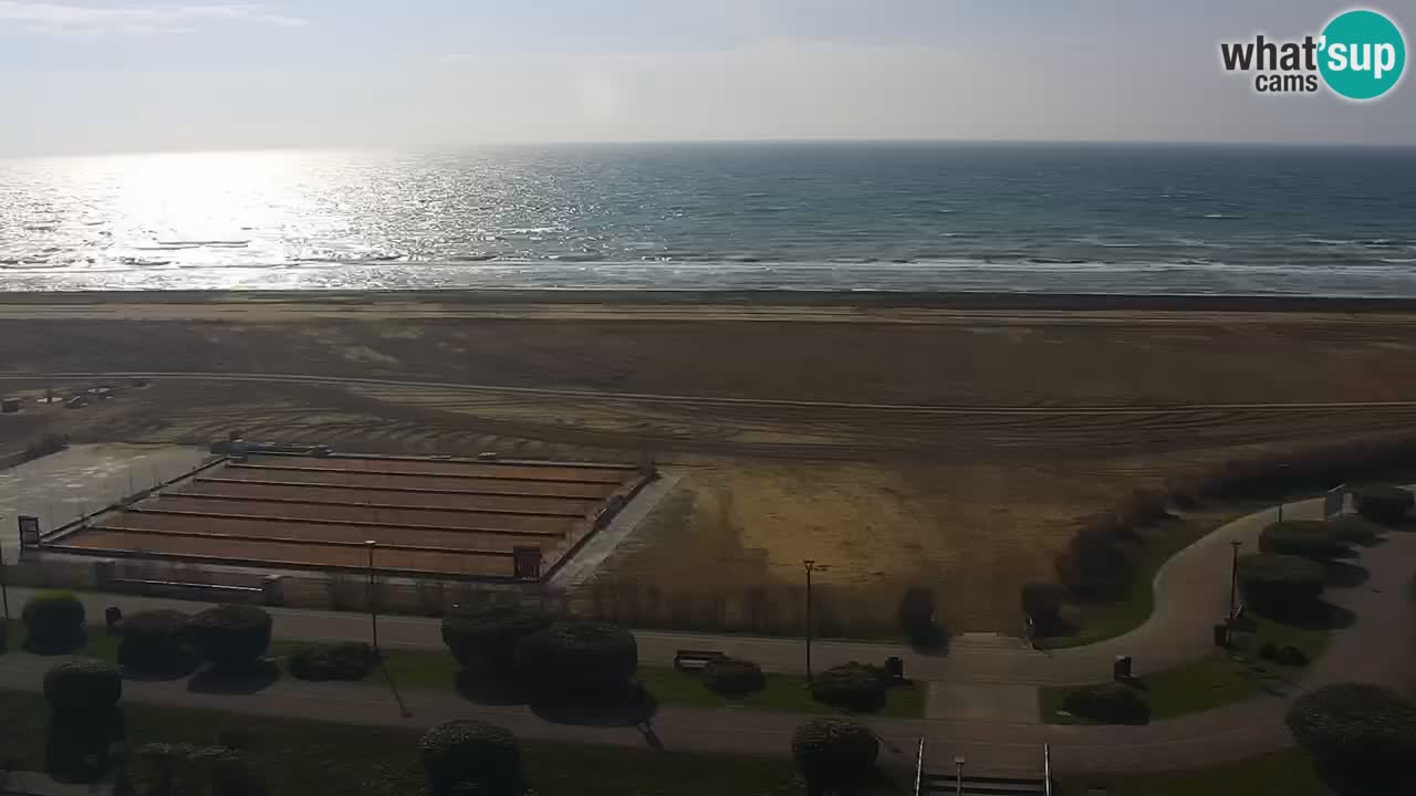 Plaža Bibione Spletna kamera – Italija