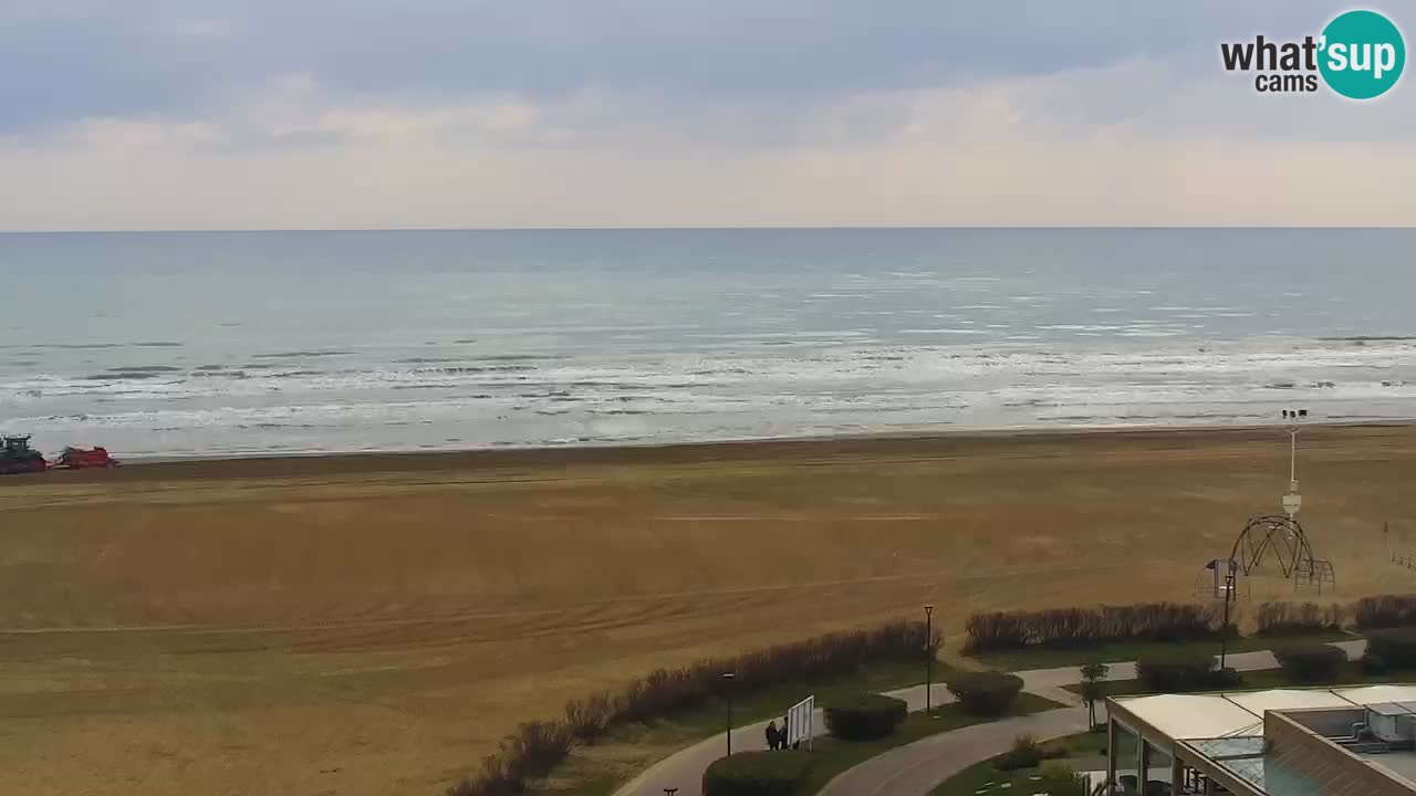 La camera en vivo de la playa de Bibione – Italia