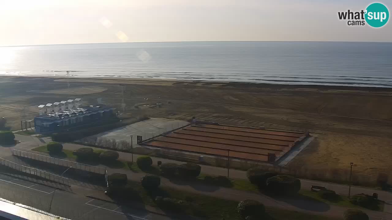 Plaža Bibione Spletna kamera – Italija