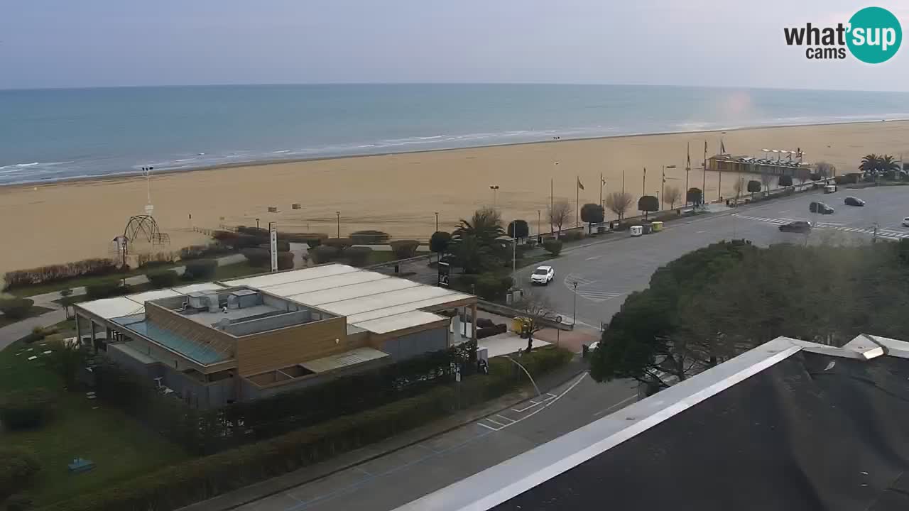La camera en vivo de la playa de Bibione – Italia