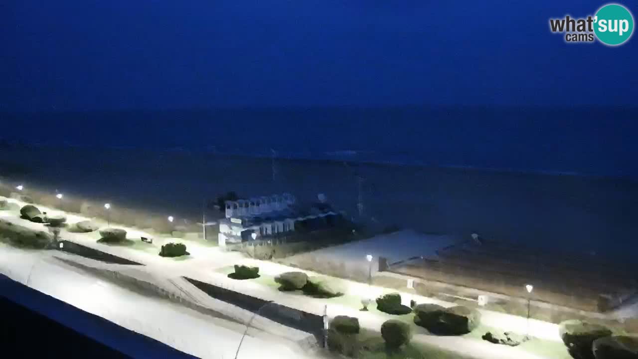 La camera en vivo de la playa de Bibione – Italia